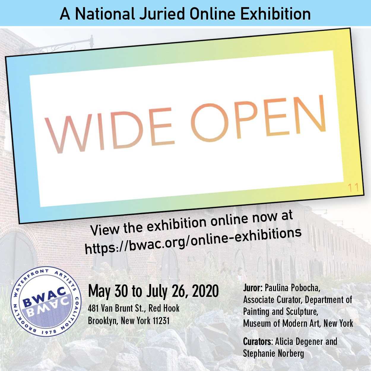 Read more about the article BWAC’s Wide Open Exhibition